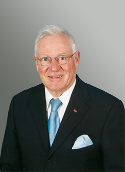 Gerhard Winklhofer, Ehrenbeiratsvorsitzender der iwis-Gruppe.