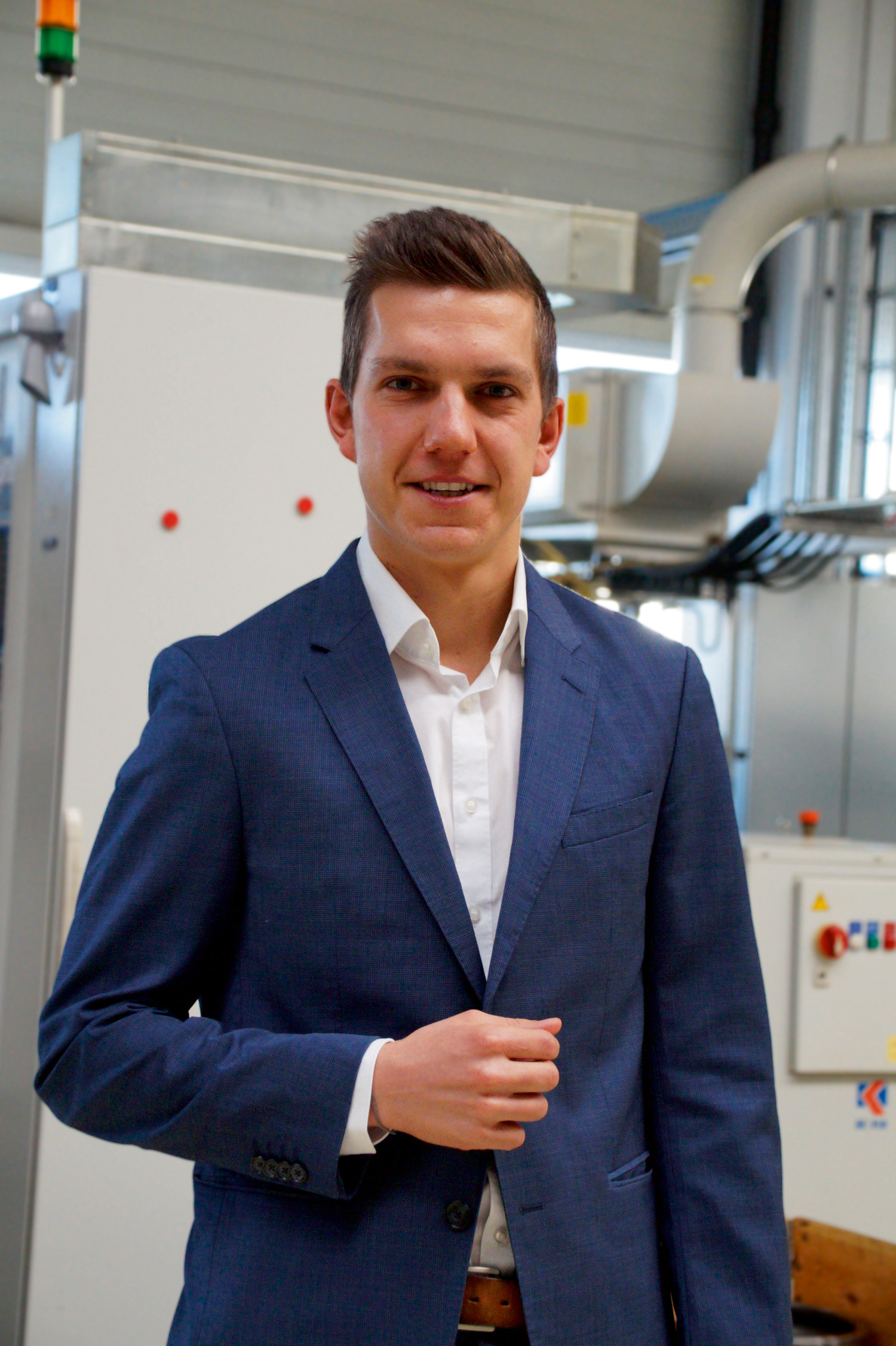 Matthias Ortner, Managing Director, NKE Austria GmbH in Steyr 