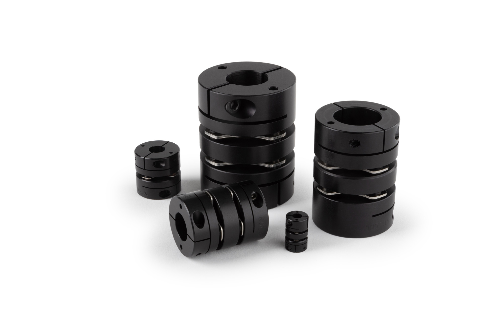 Ruland bellows couplings and disc couplings now have bores up to 1-3/4 in (45 mm) and torque up to 14,000 in-lbs (158 Nm)