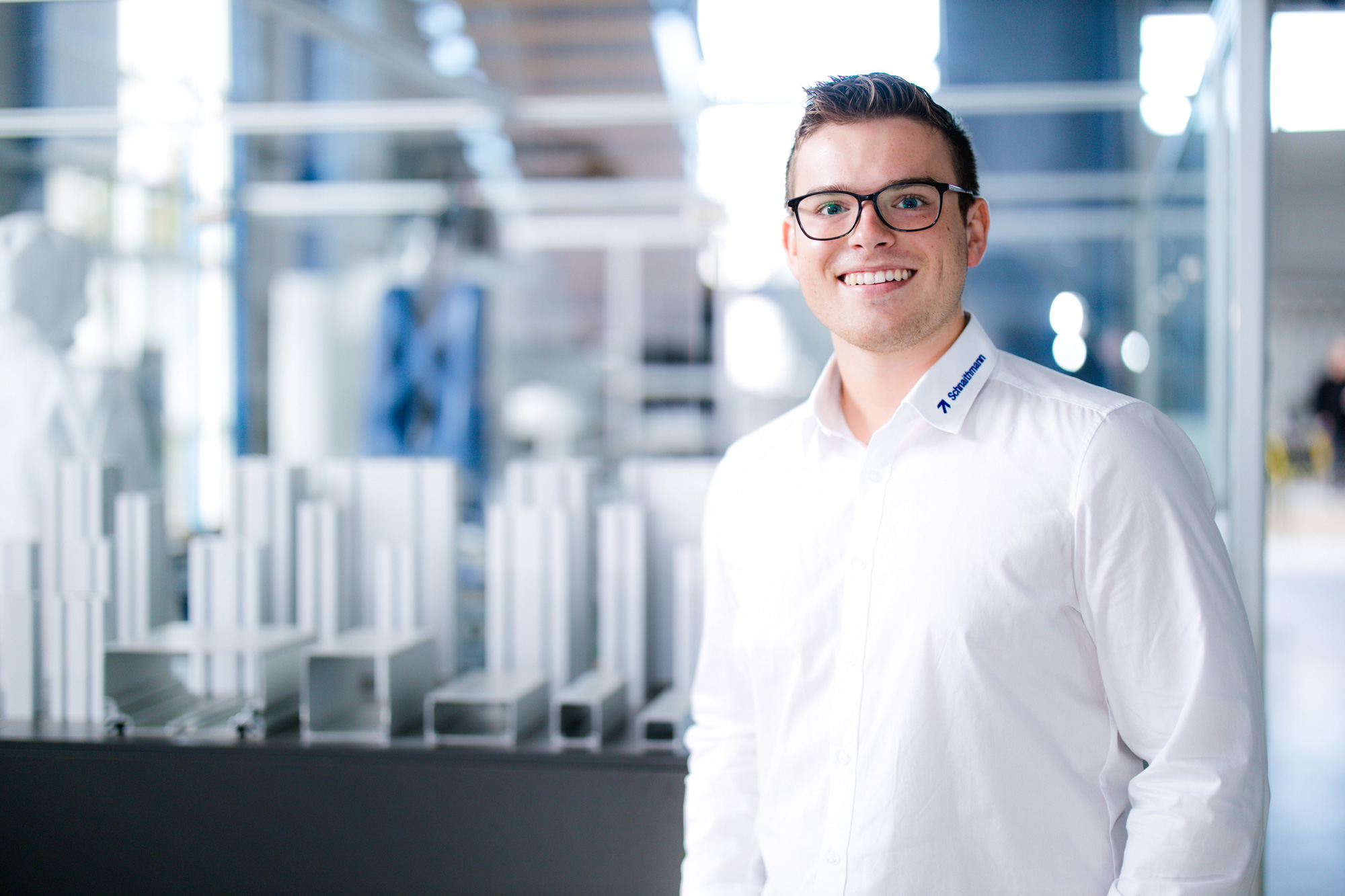 Niclas Wolf, Vertrieb Flexible Profilsysteme bei Schnaithmann <i>(Bildquelle: Schnaithmann Maschinenbau GmbH)</i>